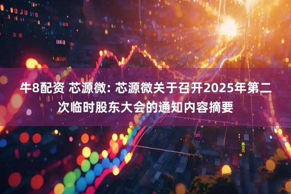 牛8配资 芯源微: 芯源微关于召开2025年第二次临时股东大会的通知内容摘要